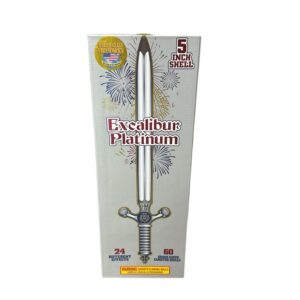 Excaliber Platinum 5" 24 Canister Shells