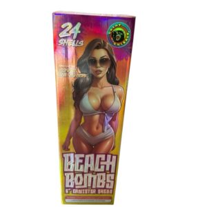 Beach Bombs 6" 24 Canister Shells