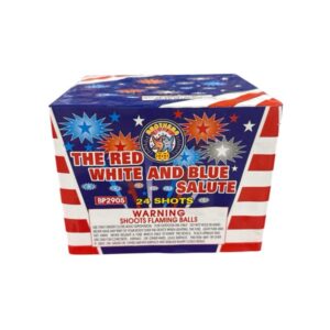 Red White and Blue Salute 24 shots