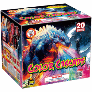 Color Cascade 20 shots