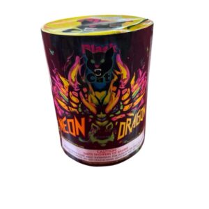 Neon Dragon Fountain