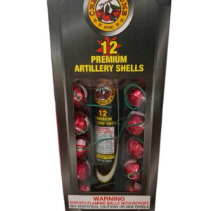 Cherry Bomb Artillery Shells 12 Pack